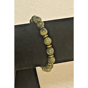 lucky charm emerald bracelet